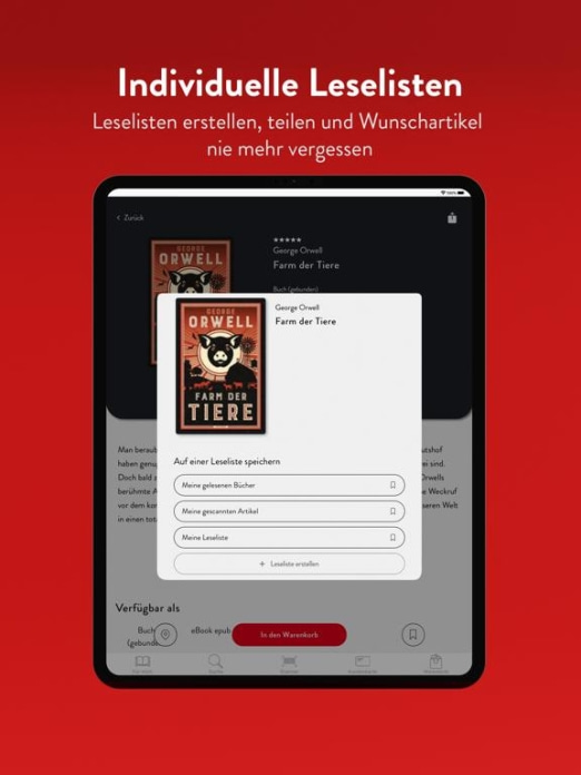 Hugendubel: Bücher & Buchtipps Tablet-Screenshot5