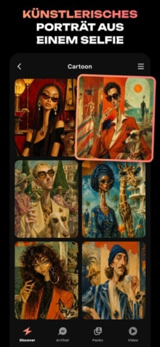 Hula: KI Video Creator & Foto Smartphone-Screenshot4
