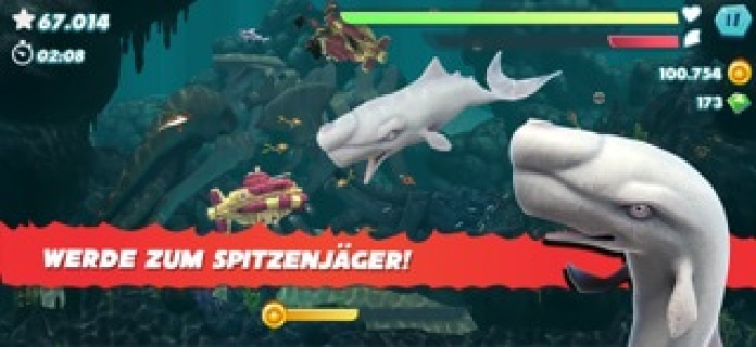 Hungry Shark Evolution: Hai Smartphone-Screenshot2