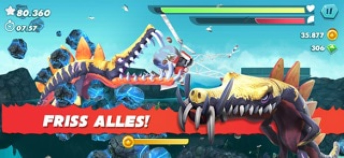 Hungry Shark Evolution: Hai Smartphone-Screenshot4