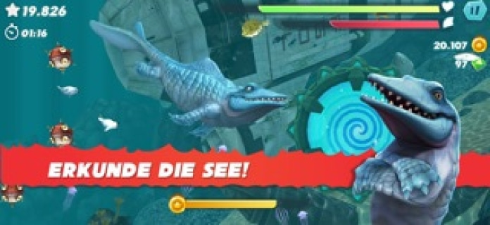 Hungry Shark Evolution: Hai Smartphone-Screenshot