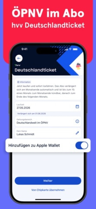 hvv switch: Tickets & Sharing Smartphone-Screenshot3