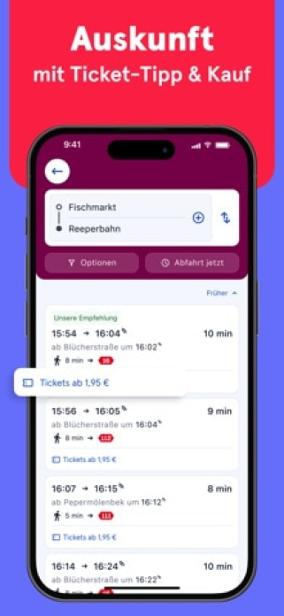 hvv switch: Tickets & Sharing Smartphone-Screenshot4