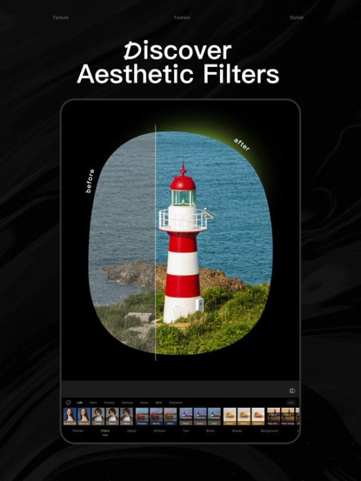 Hypic - Photo Editor & AI Art Tablet-Screenshot4