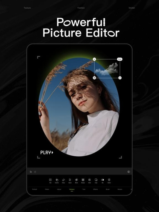 Hypic - Photo Editor & AI Art Tablet-Screenshot