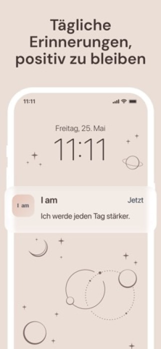 I am - Sprüche für Selbstliebe Smartphone-Screenshot