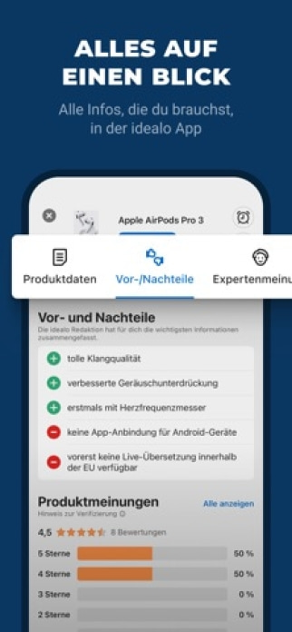idealo: Preisvergleich Online Smartphone-Screenshot2
