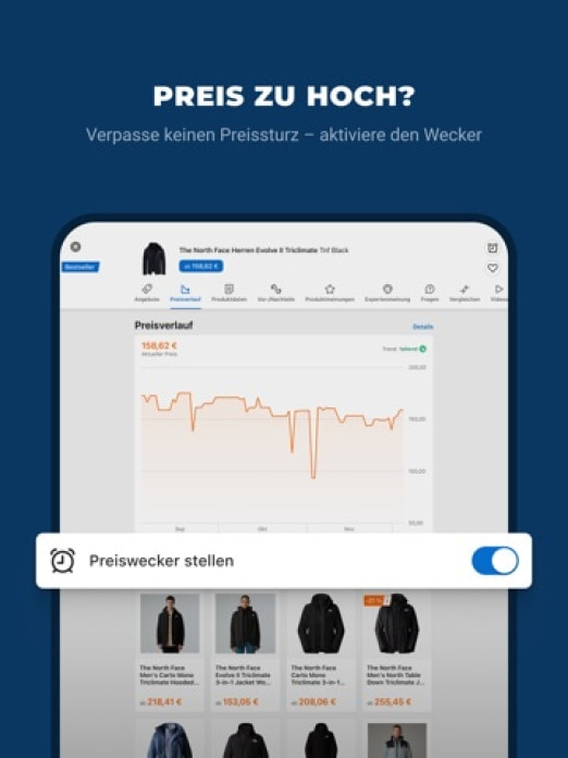 idealo: Preisvergleich Online Tablet-Screenshot3