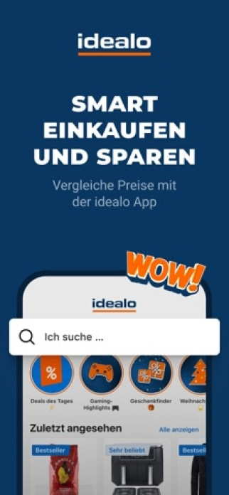 idealo: Preisvergleich Online Smartphone-Screenshot