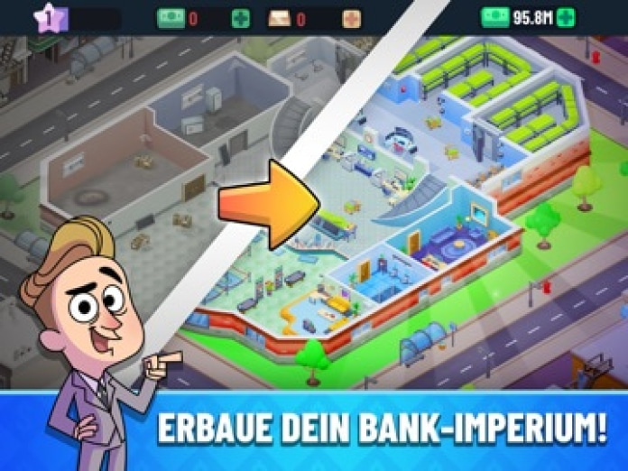 Idle Bank Tycoon: Money Game Tablet-Screenshot6