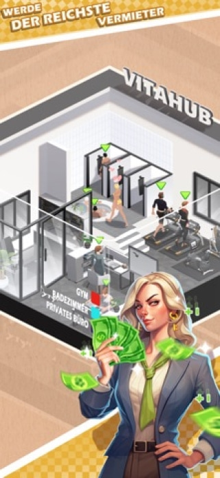 Idle Landlord Sim Smartphone-Screenshot