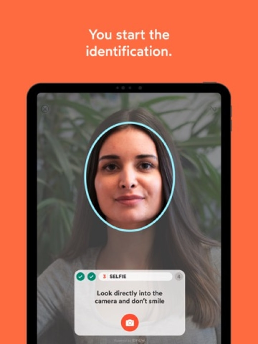 IDnow Online-Ident Tablet-Screenshot6