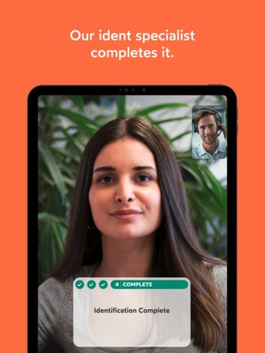 IDnow Online-Ident Tablet-Screenshot7