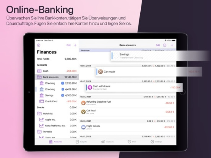 iFinance 5 Tablet-Screenshot5