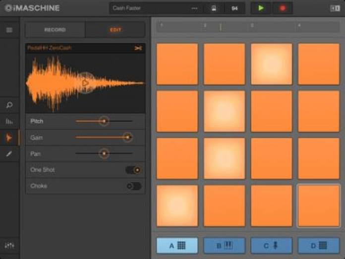 iMaschine Smartphone-Screenshot