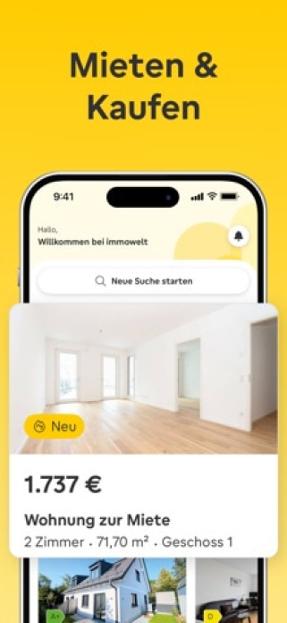 immowelt &ndash; Immobilien Suche Smartphone-Screenshot2