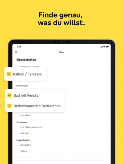 immowelt &ndash; Immobilien Suche Tablet-Screenshot3