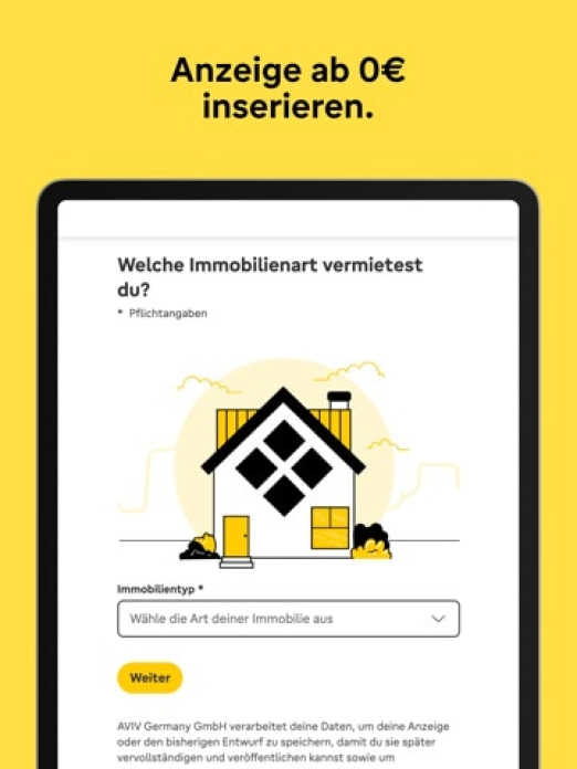 immowelt &ndash; Immobilien Suche Tablet-Screenshot4