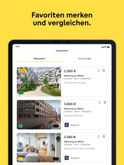 immowelt &ndash; Immobilien Suche Tablet-Screenshot5