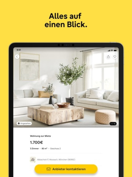immowelt &ndash; Immobilien Suche Tablet-Screenshot7