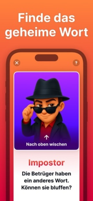 Imposter Spiel - Spy Party Smartphone-Screenshot2
