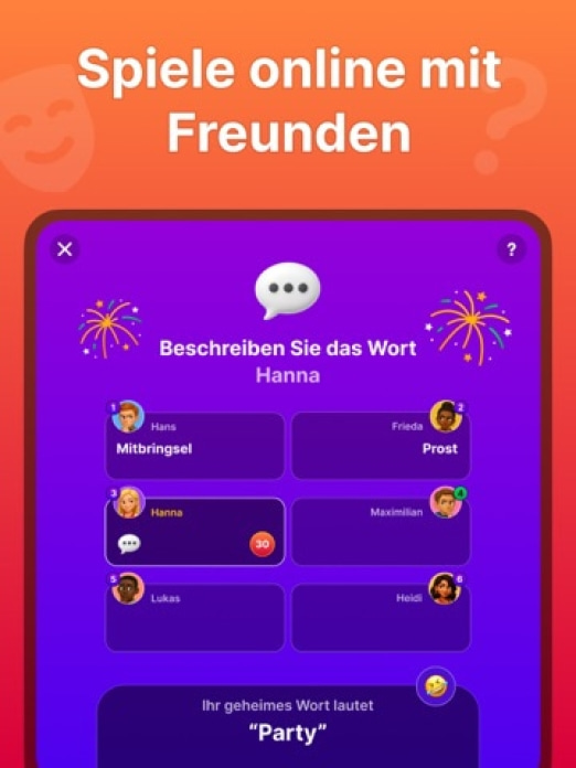 Imposter Spiel - Spy Party Tablet-Screenshot5
