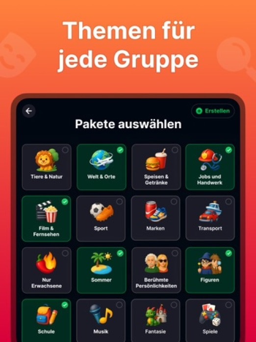 Imposter Spiel - Spy Party Tablet-Screenshot6