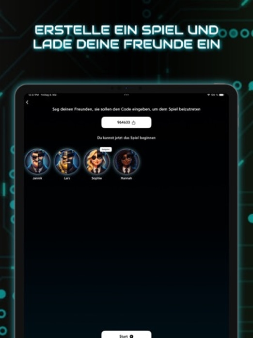 Impostor Party® Spiele Tablet-Screenshot4