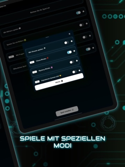 Impostor Party® Spiele Tablet-Screenshot7