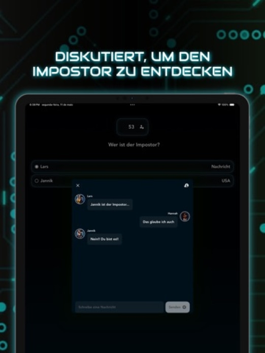 Impostor Party® Spiele Tablet-Screenshot8