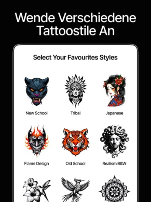 PreInk - AI Tattoo Designs Tablet-Screenshot4