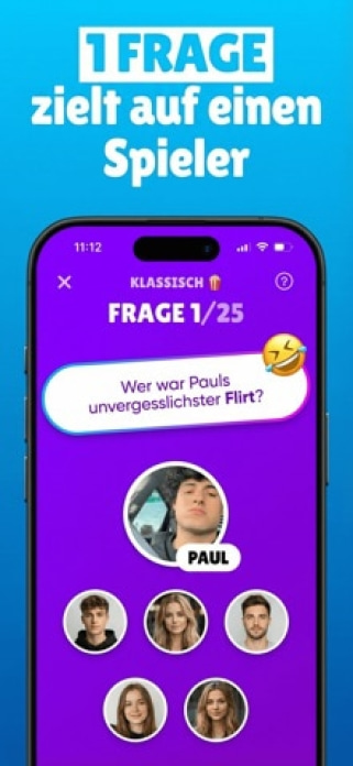 Insight: Partyspiele Gruppe Smartphone-Screenshot2