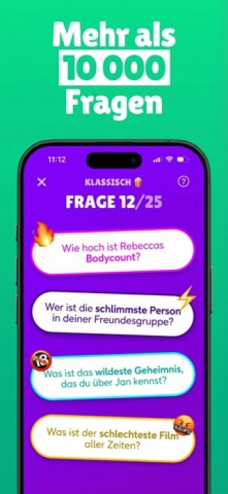 Insight: Partyspiele Gruppe Smartphone-Screenshot5