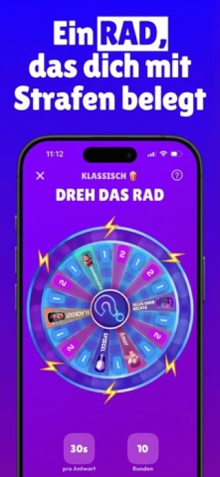 Insight: Partyspiele Gruppe Smartphone-Screenshot6