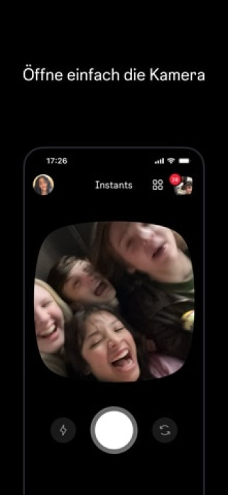 Instants, eine Instagram-App Smartphone-Screenshot2