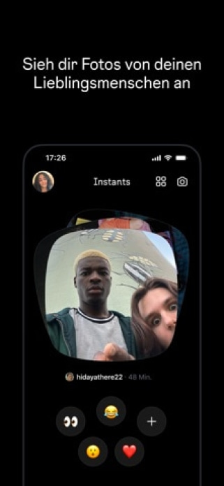 Instants, eine Instagram-App Smartphone-Screenshot3