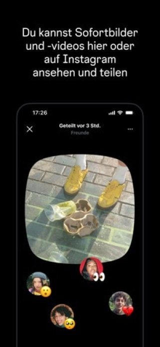 Instants, eine Instagram-App Smartphone-Screenshot5