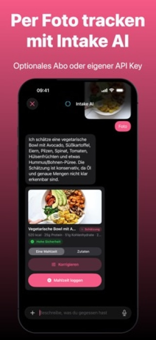 Intake: Kalorienzähler & Diät Smartphone-Screenshot3