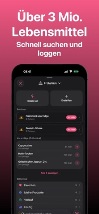 Intake: Kalorienzähler & Diät Smartphone-Screenshot4