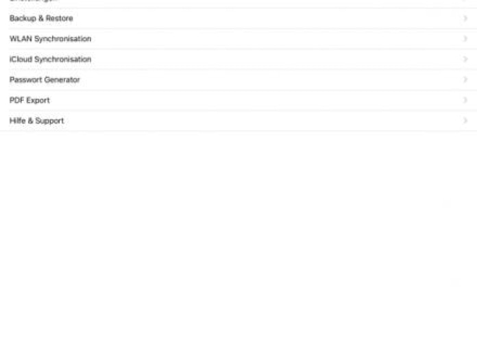 iPIN - Passwort Safe Smartphone-Screenshot6