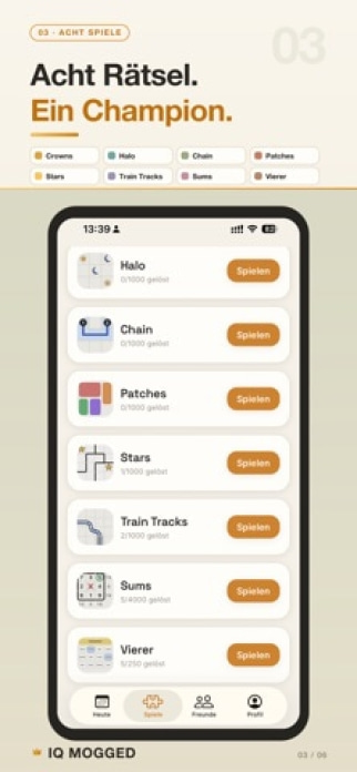 IQ Mogged: Logikrätsel Smartphone-Screenshot2