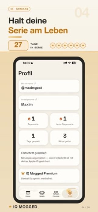 IQ Mogged: Logikrätsel Smartphone-Screenshot4