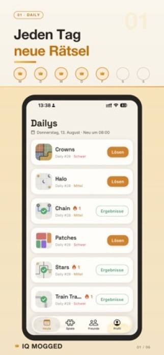 IQ Mogged: Logikr&auml;tsel Smartphone-Screenshot6