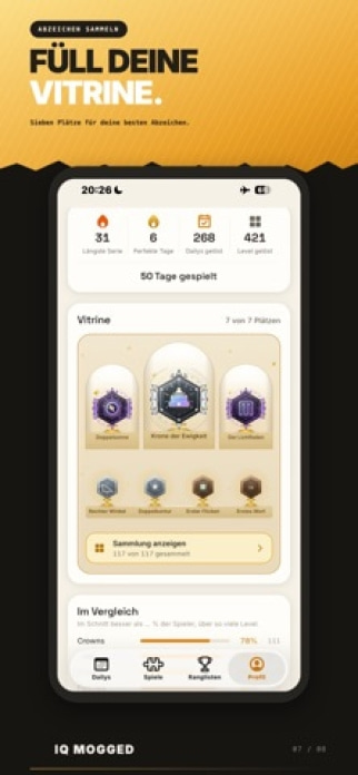 IQ Mogged: Logikrätsel Smartphone-Screenshot7
