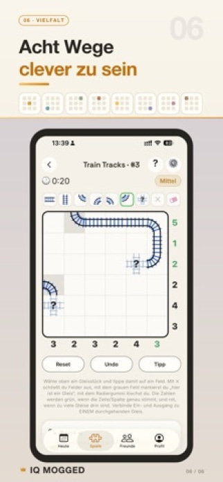 IQ Mogged: Logikrätsel Smartphone-Screenshot