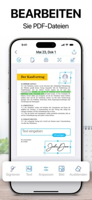 iScanner - Dokumenten Scanner Smartphone-Screenshot3
