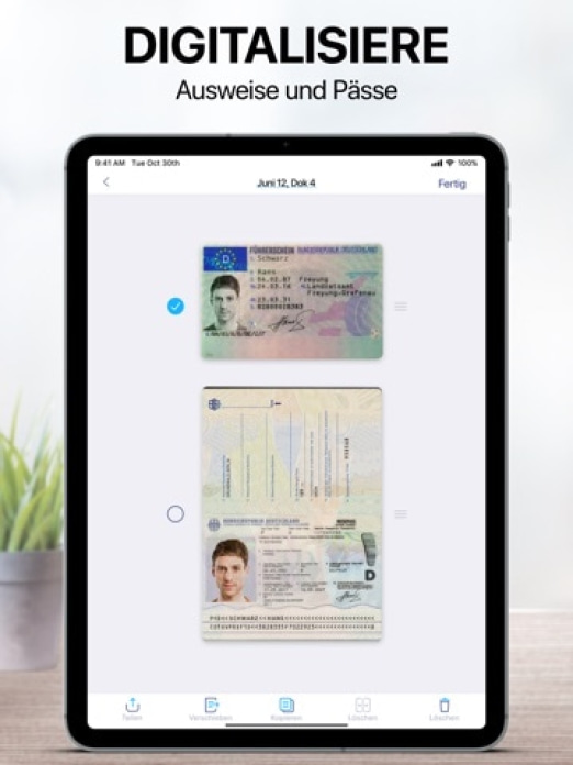 iScanner - Dokumenten Scanner Tablet-Screenshot8