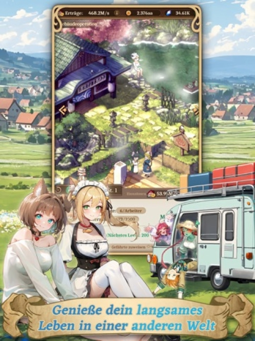 Isekai:Slow Life Tablet-Screenshot2
