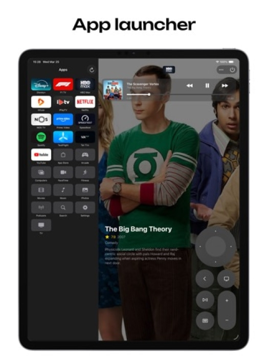 Itsytv: Apple TV Remote Tablet-Screenshot3