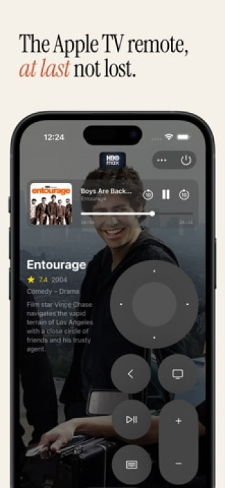 Itsytv: Apple TV Remote Smartphone-Screenshot